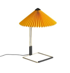 HAY lampa biurkowa MATIN żółta