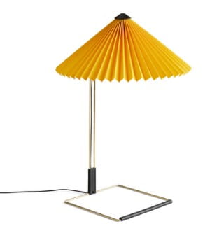 HAY lampa biurkowa MATIN żółta