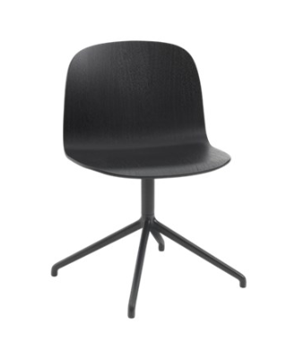 MUUTO krzesło VISU WIDE SWIVEL czarne