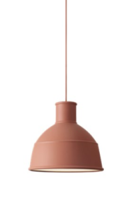 MUUTO lampa wisząca UNFOLD terakota