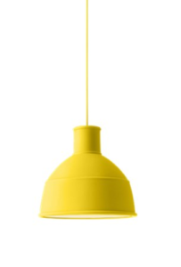 MUUTO lampa wisząca UNFOLD żółta