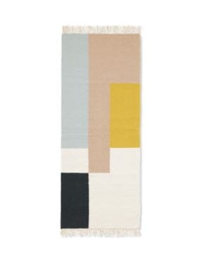 FERM LIVING dywan KELIM RUNNER SQUARES
