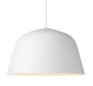 MUUTO lampa wisząca AMBIT biała 40 cm
