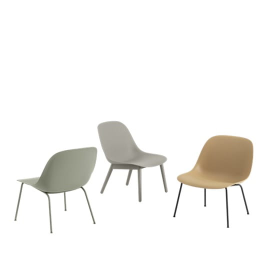 MUUTO fotel FIBER WOOD