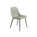 MUUTO krzesło FIBER SIDE WOOD