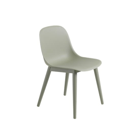 MUUTO krzesło FIBER SIDE WOOD