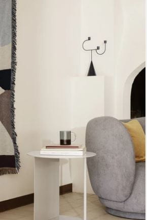 FERM LIVING świecznik AVANT CANDELABRA czarny