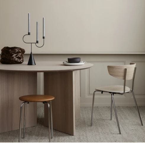 FERM LIVING świecznik AVANT CANDELABRA czarny