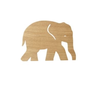 FERM LIVING lampa boczna ELEPHANT dąb