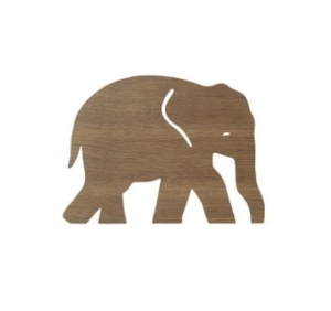 FERM LIVING lampa boczna ELEPHANT dymiony dąb
