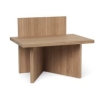 FERM LIVING stołek OBLIQUE dąb