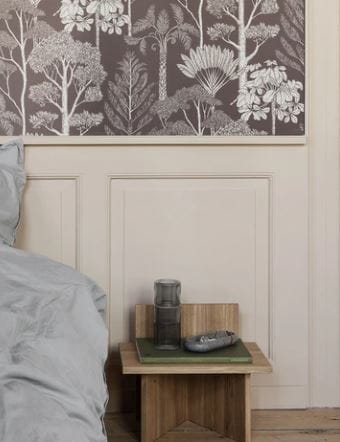 FERM LIVING stołek OBLIQUE dąb