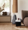 FERM LIVING stołek OBLIQUE czarny jesion