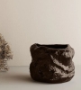 FERM LIVING doniczka TUCK brązowa