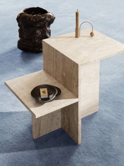 FERM LIVING wazon TUCK brązowy