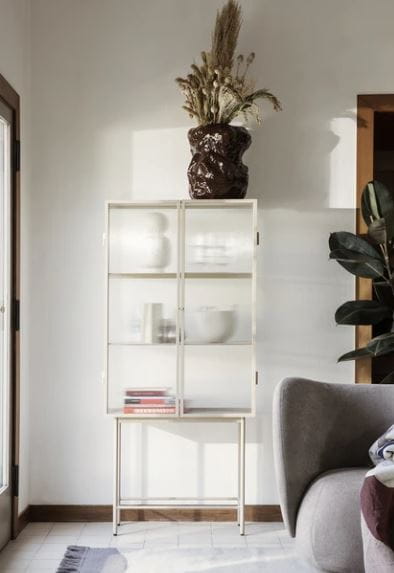 FERM LIVING wazon TUCK brązowy