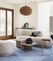 FERM LIVING wazon TUCK ciemnoniebieski