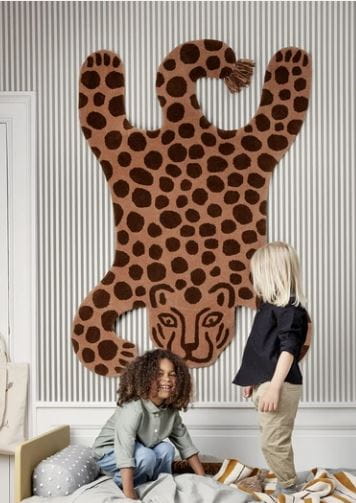 FERM LIVING dywan SAFARI LEOPARD