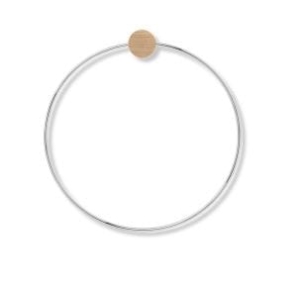 FERM LIVING uchwyt na ręcznik chrom