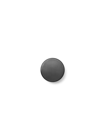FERM LIVING wieszak/gałka HOOK czarny mosiądz L