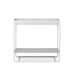 FERM LIVING doniczka/pojemnik PLANT BOX TWO-TIER jasnoszary