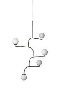 PHOLC lampa wisząca MOBIL 100 niklowana