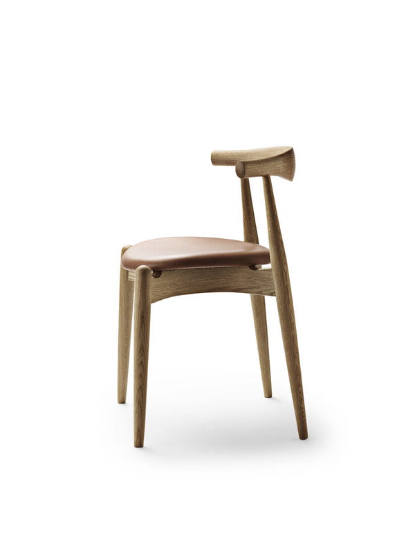 CARL HANSEN & SØN krzesło tapicerowane CH20 dąb olejowany