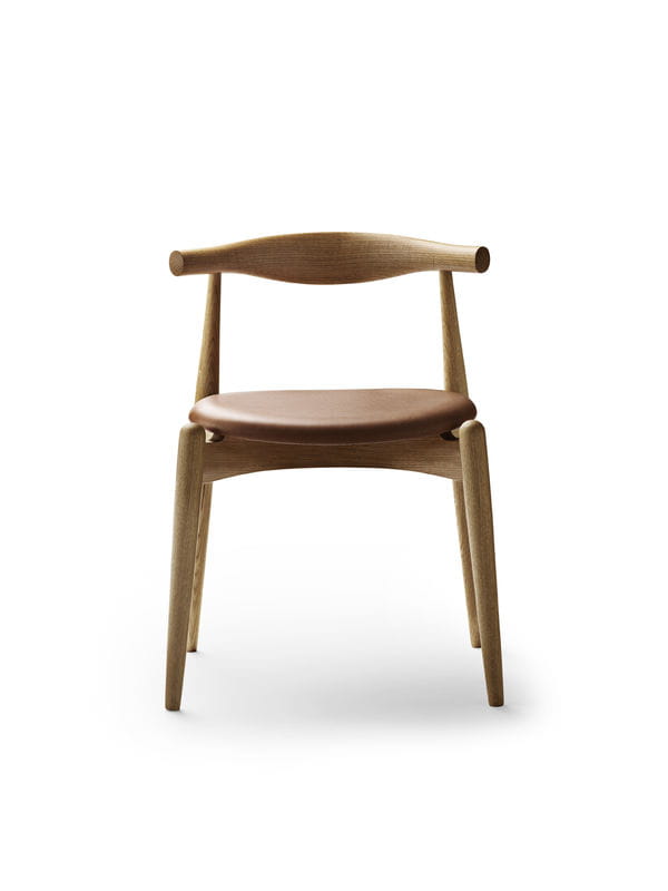 CARL HANSEN & SØN krzesło tapicerowane CH20 dąb olejowany