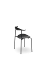 CARL HANSEN & SØN krzesło CH88T buk czarny/czarna stal