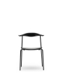 CARL HANSEN & SØN krzesło CH88T buk czarny/czarna stal