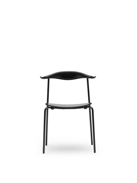 CARL HANSEN & SØN krzesło CH88T buk czarny/czarna stal