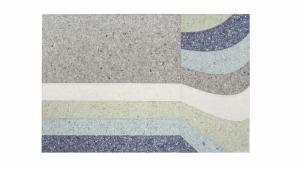 GAN RUGS dywan NUANCES by Patricia Urquiola curve/morski