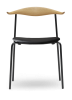 CARL HANSEN & SØN krzesło tapicerowane CH88P dąb olejowany/czarna stal