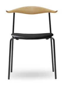CARL HANSEN & SØN krzesło tapicerowane CH88P dąb olejowany / czarna stal