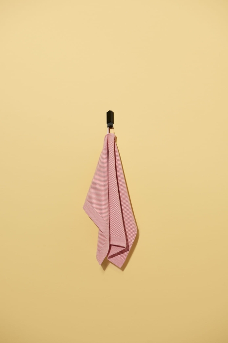 Volet black_Tea Towel Check 2 pcs pink.jpg