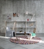 Woody Low white shelf oak frame_Pinocchio multi colour_Little Nobody light grey.jpg