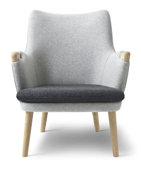 CARL HANSEN & SØN fotel tapicerowany CH71 różne kolory