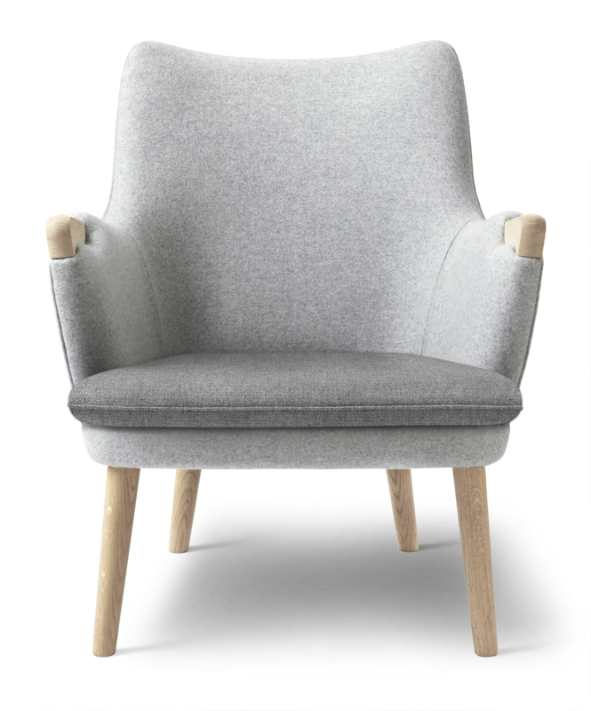 CARL HANSEN & SØN fotel tapicerowany CH71 różne kolory