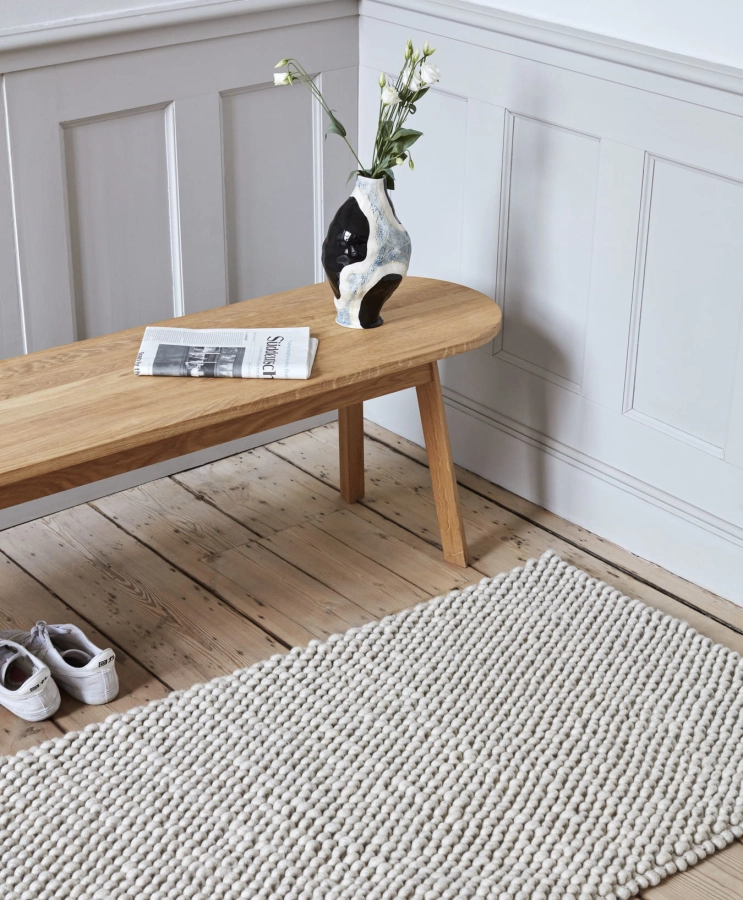 Triangle Leg Bench_Peas soft grey_Jessica Hans Vase.jpg