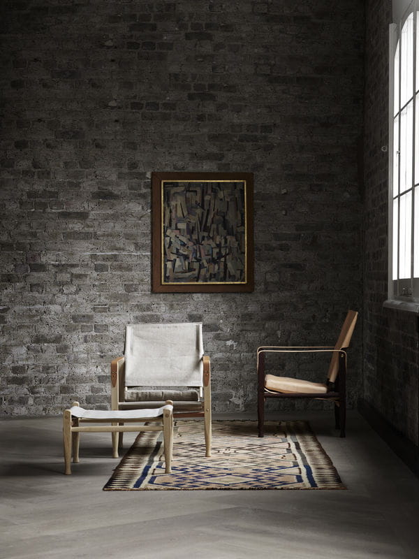 CARL HANSEN & SØN fotel tapicerowany KK47000  Kaare Klint