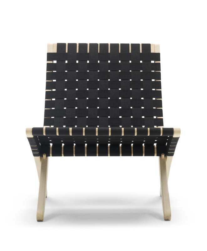 CARL HANSEN & SØN krzesło MG501 czarne dąb mydłowany