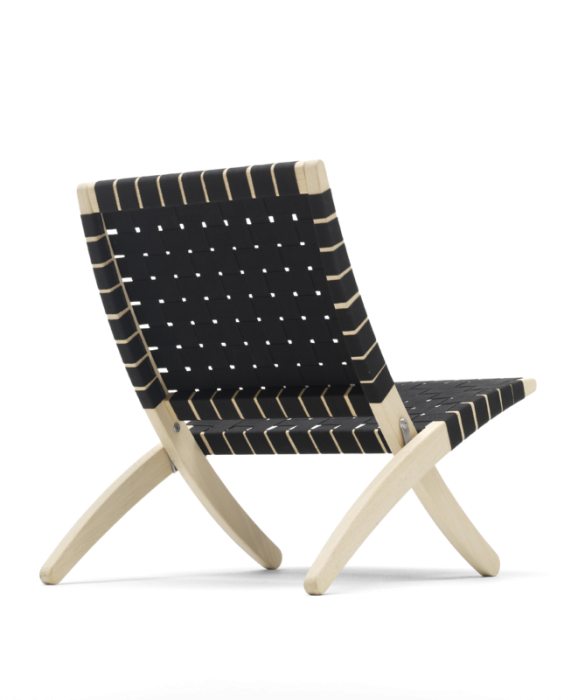 CARL HANSEN & SØN krzesło MG501 czarne dąb mydłowany