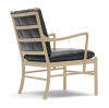 CARL HANSEN & SØN krzesło tapicerowane OW149 dąb bielony