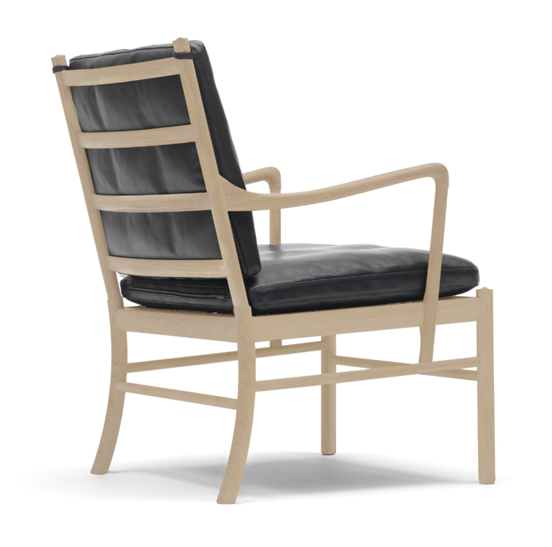 CARL HANSEN & SØN krzesło tapicerowane OW149 dąb bielony