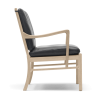 CARL HANSEN & SØN krzesło tapicerowane OW149 dąb bielony