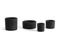 Plant Pot with Saucer black family 1.jpg