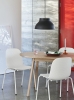 13Eighty Chair chalk white shell grey white steel base_PC Pendant soft black_Triangle Leg Table oiled oak.jpg