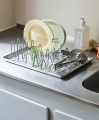 Shortwave Dish Rack_Tint Glass green_Morroccan Handblown Glass_Ellipse Tray S light yellow_Rainbow warm yellow.jpg