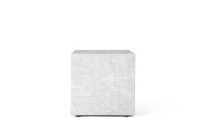 AUDO COPENHAGEN stolik kawowy PLINTH CUBIC marmur biały