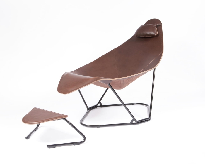 CUERO DESIGN krzesło ABRAZO chocolato